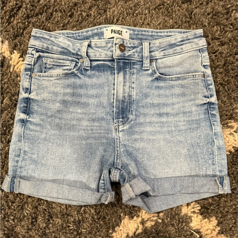 Paige denim shorts size 27 EUC - Picture 1 of 4